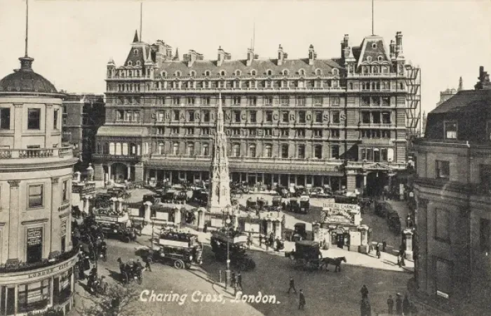 Framed Print : Charing X Stn (Aerial) Framed Print : Charing X Stn (Aerial)