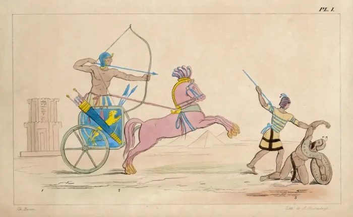 Framed Print : Chariot in Action Framed Print : Chariot in Action