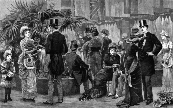 Framed Print : A Charity Bazaar Framed Print : A Charity Bazaar