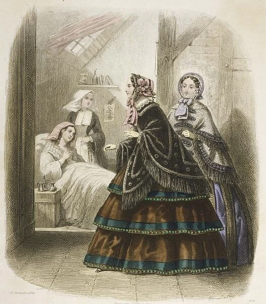 A Charity Visit 1854
