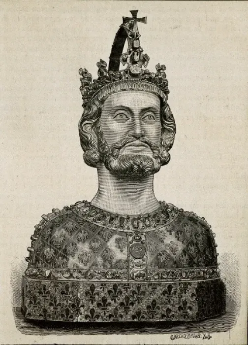 Framed Print : CHARLEMAGNE or CHARLES I (742-814) Framed Print : CHARLEMAGNE or CHARLES I (742-814)