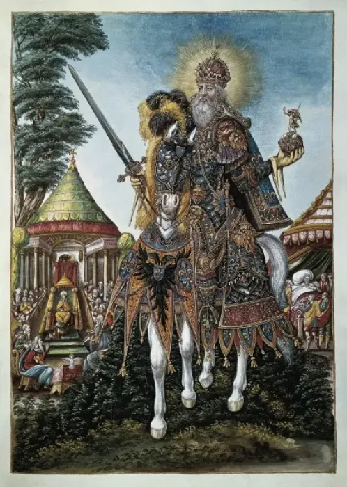 Framed Print : CHARLEMAGNE or CHARLES I (742-814). King of Framed Print : CHARLEMAGNE or CHARLES I (742-814). King of