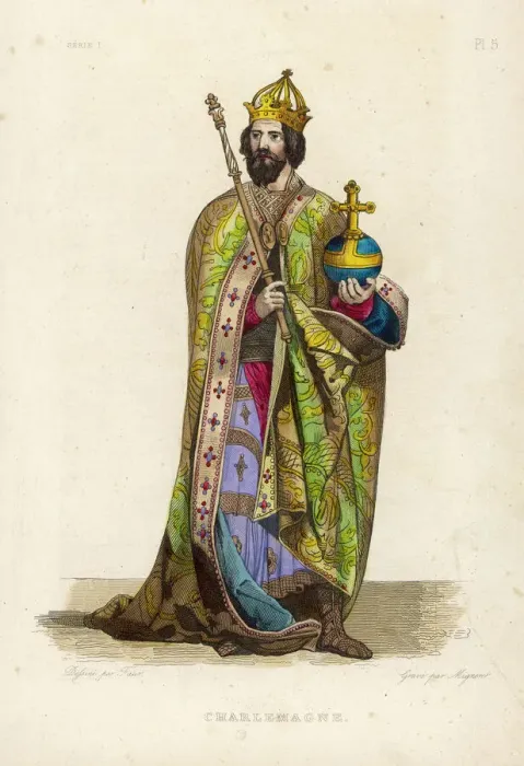 Framed Print : Charlemagne, King and Emperor Framed Print : Charlemagne, King and Emperor