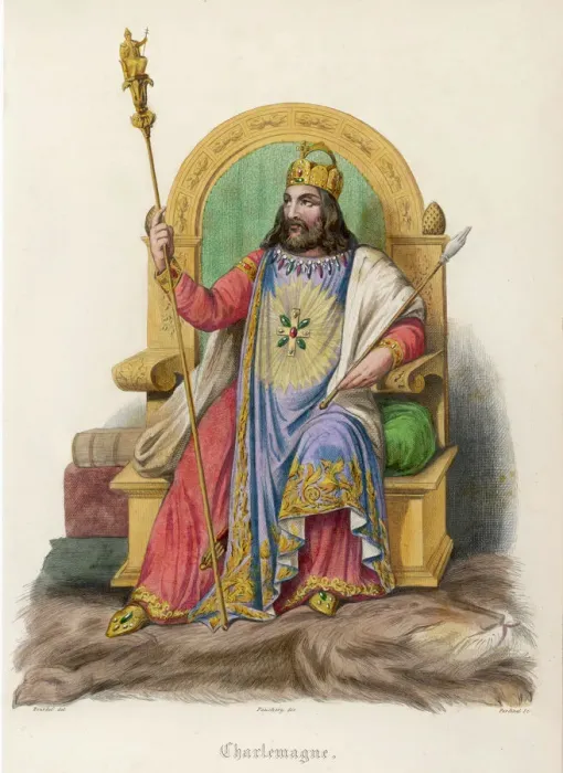 Framed Print : Charlemagne, King and Emperor Framed Print : Charlemagne, King and Emperor