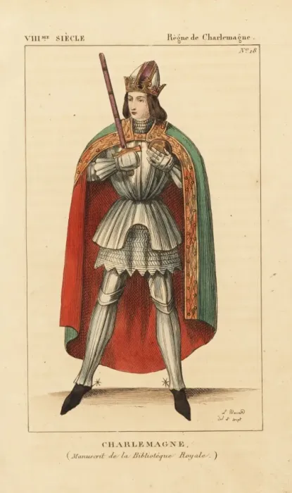 Framed Print : Charlemagne, King of France, Caroligian Emperor, 742-814 Framed Print : Charlemagne, King of France, Caroligian Emperor, 742-814