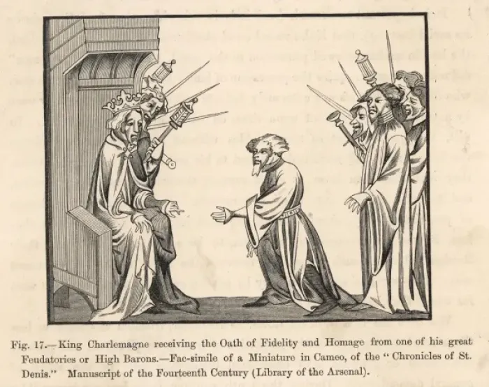 Framed Print : Charlemagne Recognised Framed Print : Charlemagne Recognised