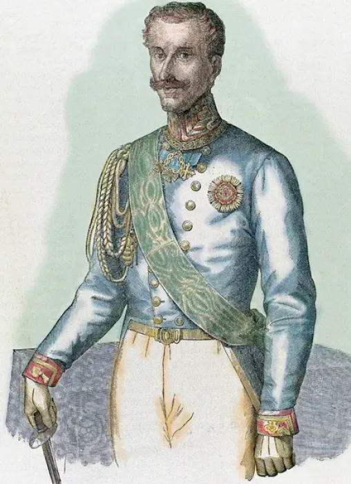 Framed Print : Charles Albert (1798-1849). King of Sardinia Framed Print : Charles Albert (1798-1849). King of Sardinia