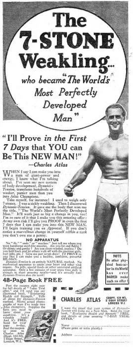 Framed Print : Charles Atlas Dynamic Tension Body Building Framed Print : Charles Atlas Dynamic Tension Body Building