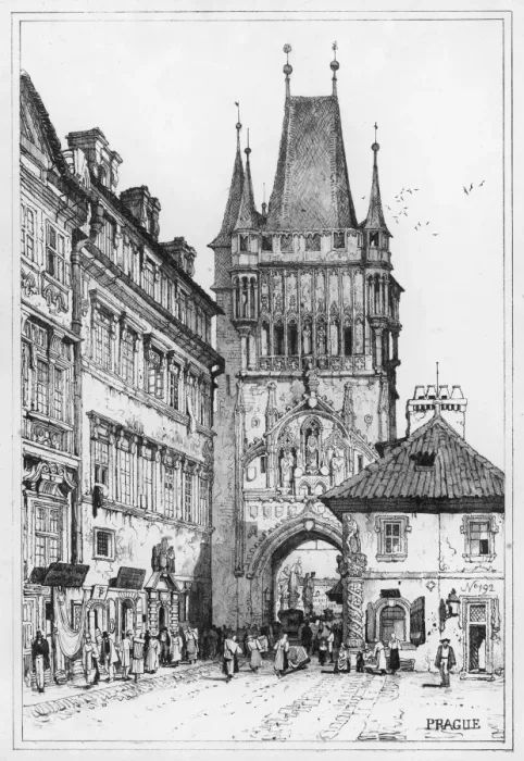 Framed Print : Charles Bridge Tower Framed Print : Charles Bridge Tower