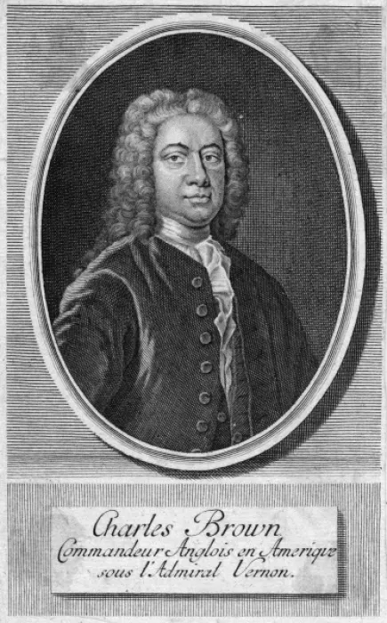 Framed Print : Charles Brown, Naval Framed Print : Charles Brown, Naval