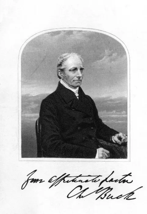 Framed Print : CHARLES BUCK Nonconformist churchman. with his autograph Date: 1771 - 1815 Framed Print : CHARLES BUCK Nonconformist churchman. with his autograph Date: 1771 - 1815