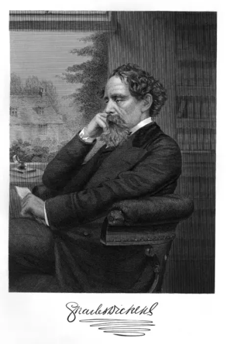 Framed Print : Charles Dickens Framed Print : Charles Dickens