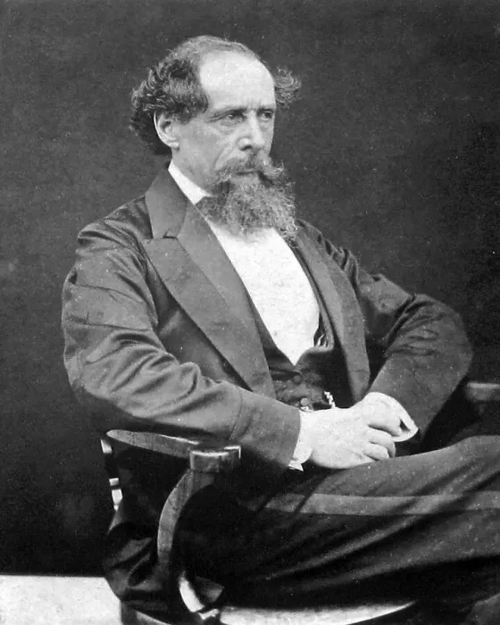 Framed Print : Charles Dickens in 1865 Framed Print : Charles Dickens in 1865