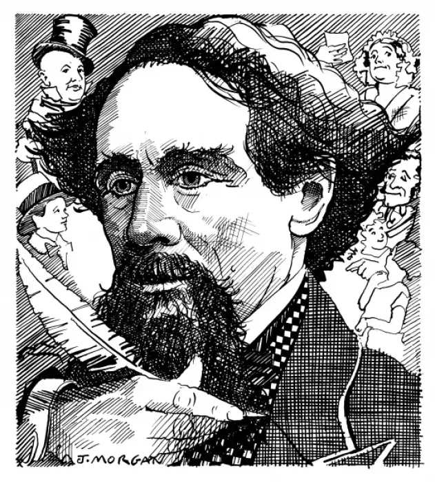 Framed Print : Charles Dickens Framed Print : Charles Dickens