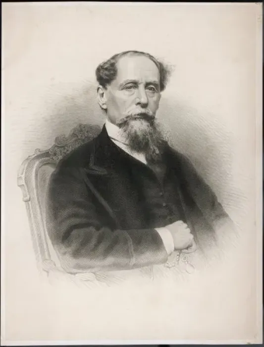 Framed Print : Charles Dickens Framed Print : Charles Dickens