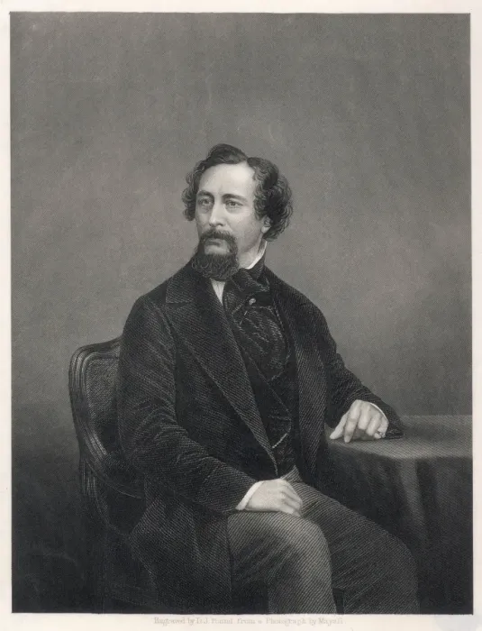Framed Print : Charles Dickens (Mayall) Framed Print : Charles Dickens (Mayall)