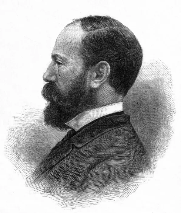 Framed Print : Charles Dilke in 1883 Framed Print : Charles Dilke in 1883