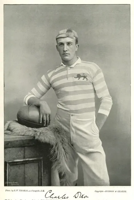 Framed Print : Charles Dixon, Rugby player and Rower Framed Print : Charles Dixon, Rugby player and Rower