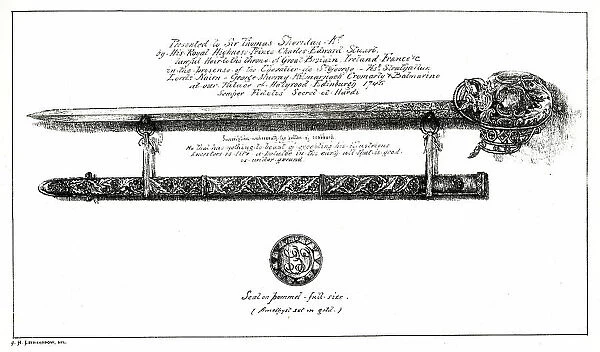 Charles Edward Stuart's sword
