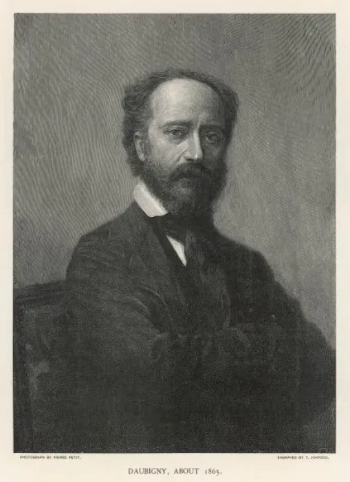 Framed Print : Charles Fr. Daubigny - 2 Framed Print : Charles Fr. Daubigny - 2