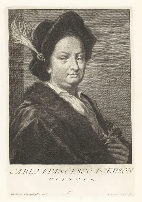 Framed Print : Charles Francois Poerson, French painter, 1653-1725 Framed Print : Charles Francois Poerson, French painter, 1653-1725