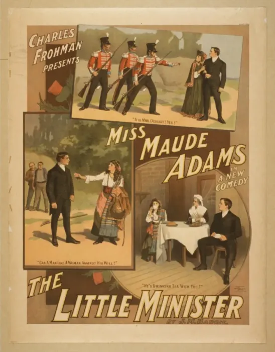 Framed Print : Charles Frohman presents Miss Maude Adams in a new comedy, T Framed Print : Charles Frohman presents Miss Maude Adams in a new comedy, T