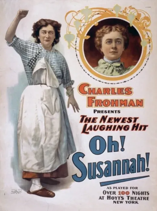 Framed Print : Charles Frohman presents the newest laughing hit, Oh, Susann Framed Print : Charles Frohman presents the newest laughing hit, Oh, Susann