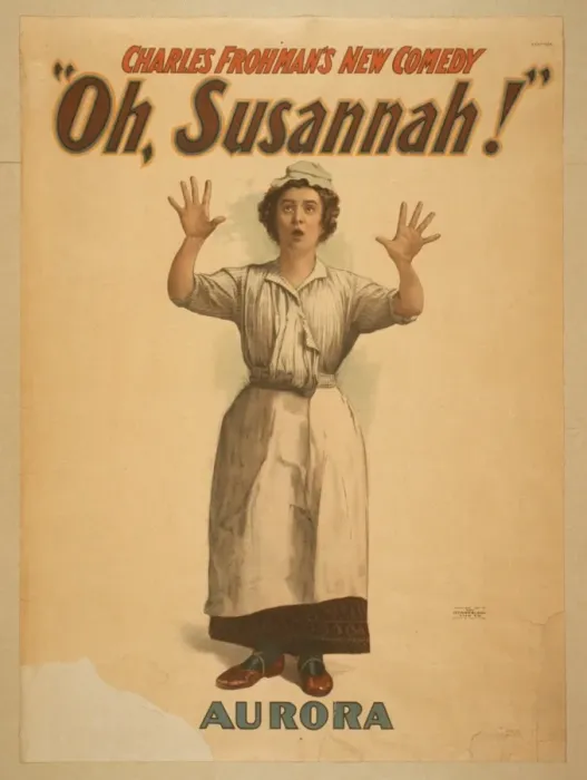 Framed Print : Charles Frohmans new comedy, Oh, Susannah Framed Print : Charles Frohmans new comedy, Oh, Susannah