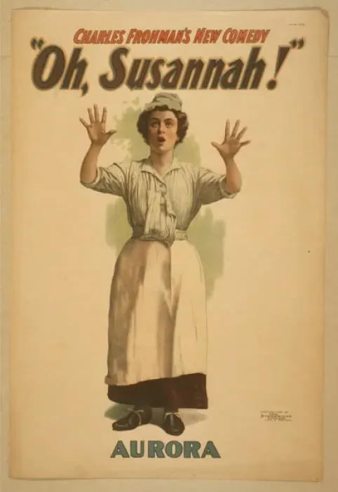 Framed Print : Charles Frohmans new comedy, Oh, Susannah Framed Print : Charles Frohmans new comedy, Oh, Susannah