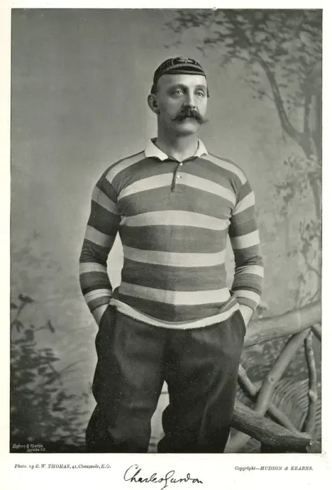 Framed Print : Charles Gurdon, England Rugby International player Framed Print : Charles Gurdon, England Rugby International player