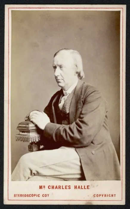 Framed Print : Charles Halle / Cdv Stereo Framed Print : Charles Halle / Cdv Stereo