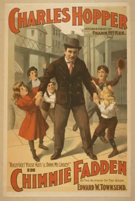 Framed Print : Charles Hopper in Chimmie Fadden by the author of the book Framed Print : Charles Hopper in Chimmie Fadden by the author of the book