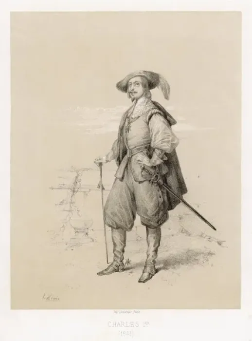 Framed Print : Charles I (Adam) Framed Print : Charles I (Adam)