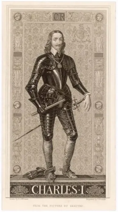 Framed Print : Charles I Bourne Framed Print : Charles I Bourne