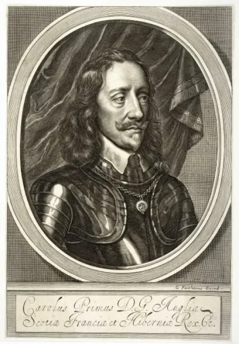 Framed Print : Charles I Faithorne Framed Print : Charles I Faithorne