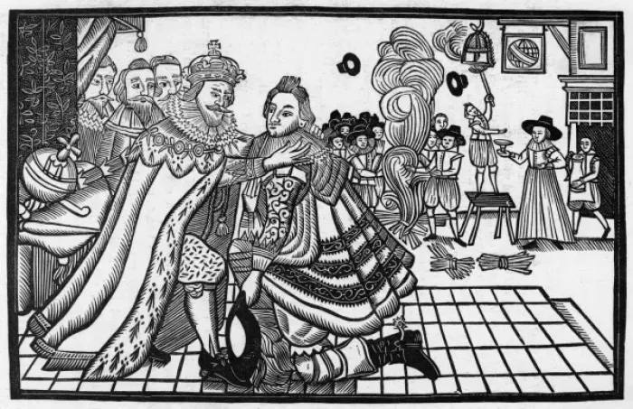 Framed Print : Charles I Returns 1623 Framed Print : Charles I Returns 1623