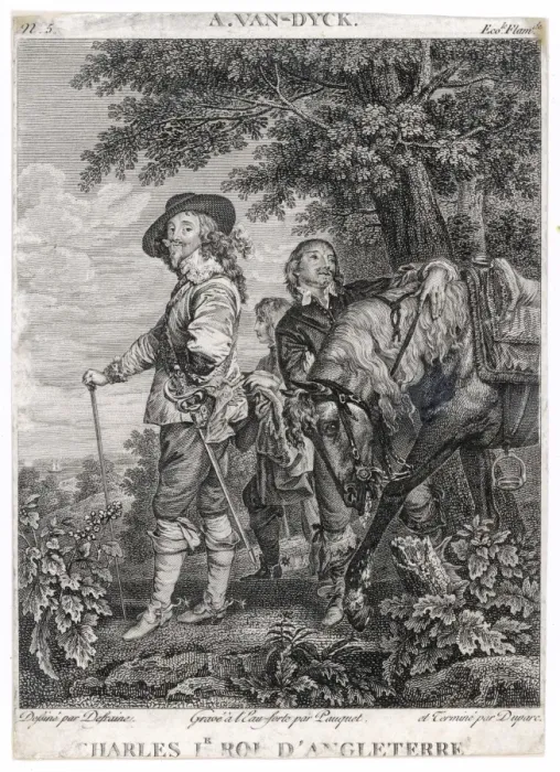 Framed Print : Charles I - Van Dyk Framed Print : Charles I - Van Dyk