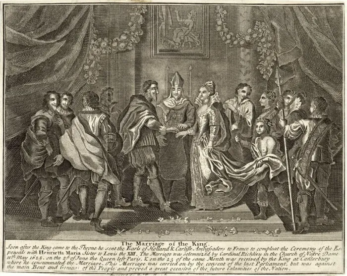 Framed Print : CHARLES I WEDS H. MARIA Framed Print : CHARLES I WEDS H. MARIA