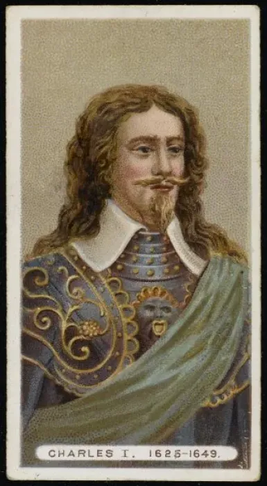 Framed Print : Charles I Wills Card Framed Print : Charles I Wills Card
