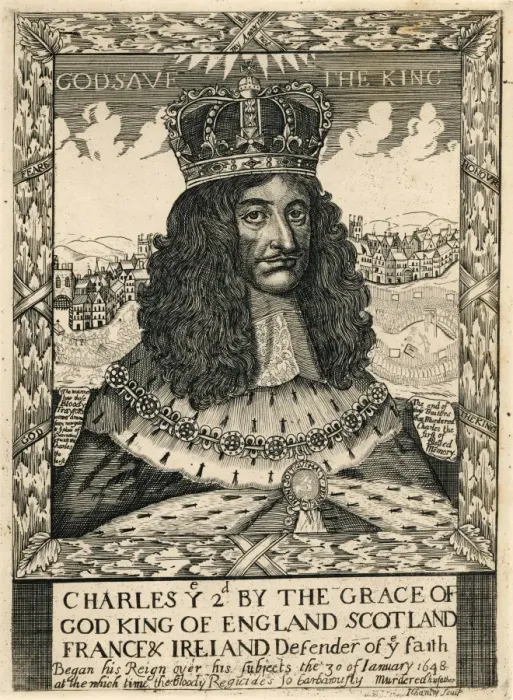 Framed Print : Charles II (Chantry) Framed Print : Charles II (Chantry)