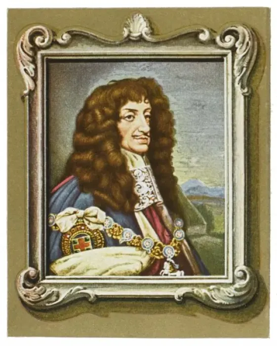 Framed Print : Charles Ii / Cooper Mini Framed Print : Charles Ii / Cooper Mini