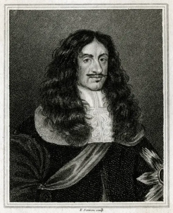 Framed Print : Charles Ii / Scriven Framed Print : Charles Ii / Scriven