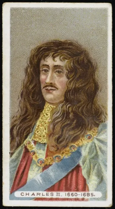 Framed Print : Charles Ii / Wills Cig Cd Framed Print : Charles Ii / Wills Cig Cd