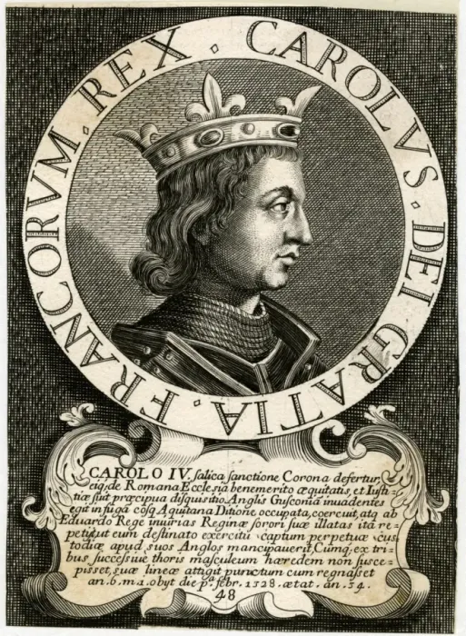 Framed Print : Charles IV of France Framed Print : Charles IV of France