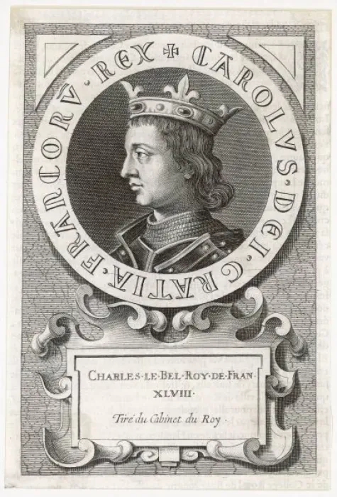 Framed Print : Charles IV of France Framed Print : Charles IV of France