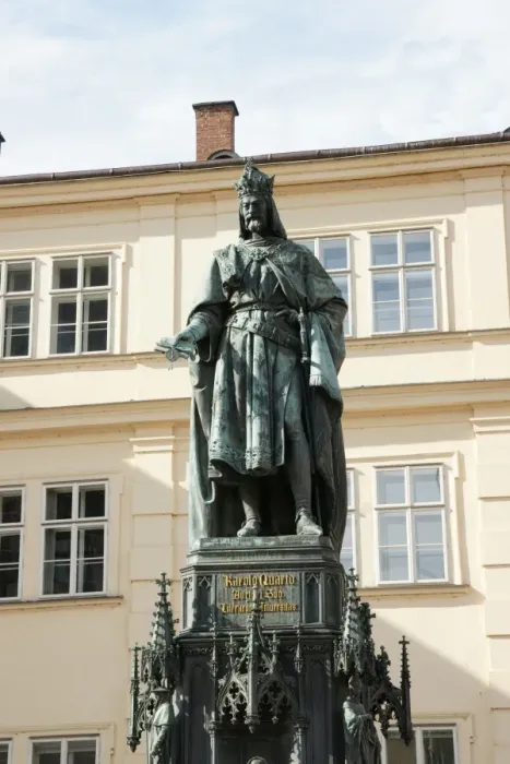Framed Print : Charles IV. Holy Roman Emperor. Prague. Czech Republic Framed Print : Charles IV. Holy Roman Emperor. Prague. Czech Republic
