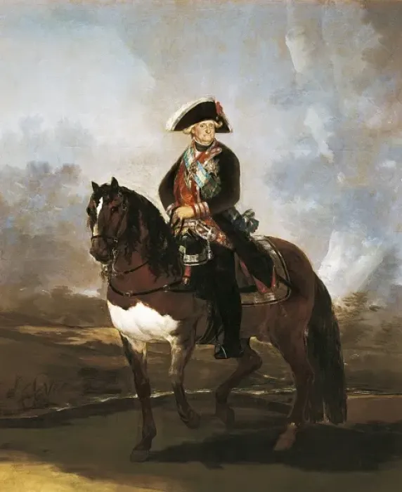 Framed Print : Charles IV on horseback Framed Print : Charles IV on horseback