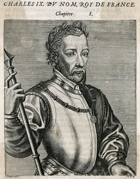 Charles IX (Thevet). CHARLES IX, roi de France, Date: 1550 - 1574