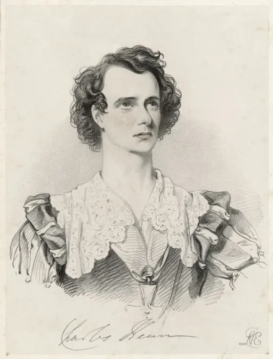 Framed Print : Charles Kean as Hamlet Framed Print : Charles Kean as Hamlet