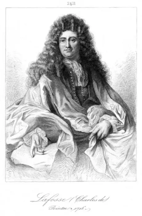 Framed Print : Charles De LA Fosse - 2 Framed Print : Charles De LA Fosse - 2